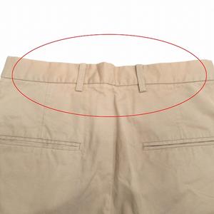 ATON 白SILK LINEN エイトン　ワイドカジュアルワークパンツ 22ss エイトン ATON ワイドストレート チノパン コットン