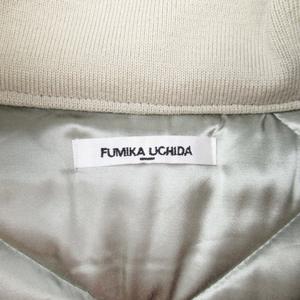 極美品 23aw フミカ ウチダ FUMIKA_UCHIDA QUILTED SATIN BOMBER MINI