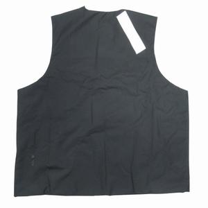 未使用品 19aw ラフシモンズ RAF SIMONS TEMPLA コラボ プリマロフト オーバーサイズ ベスト プルオーバー アウター ビッグシルエット S 黒 ブラック 192-201/△E07/メンズ 