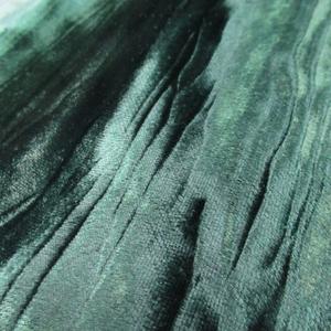 未使用品 20aw ドリスヴァンノッテン DRIES VAN NOTEN PENNAN 1250 W.W.PANTS BOT ベルベット ボトムス ノータック ストレートシルエット パンツ スラックス 34 ダークグリーン/△E29/メンズ 