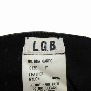 未使用品 ルグランブルー L.G.B カウレザー ビスチェ トップス 牛革  