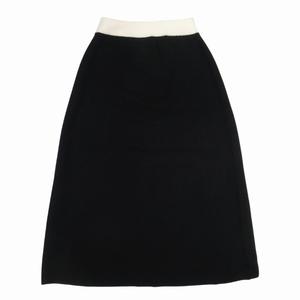 23aw グッチ GUCCI GGロゴ 刺繍 ウールニット ミモレスカート  