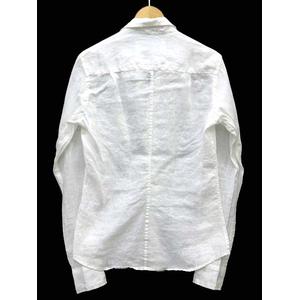 【美品】 Frank＆Eileen 長袖 スキッパー シャツ XXS ホワイト Frank&Eileen - フランクアンドアイリーン Eileen スキッパー