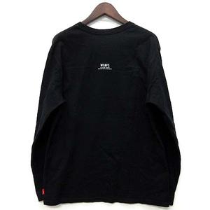 r*t様 WTAPS CORDURA® 長袖Tシャツ XLブラック ダブルタップス WTAPS visual up armored Tシャツ 長袖 クルー