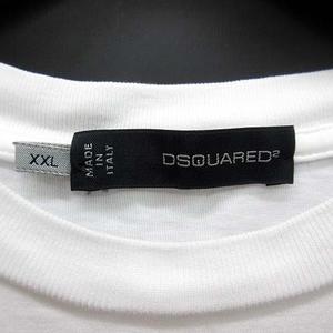 DSQUARED2 スプラッタープリント Tシャツ XS ディースクエアード DSQUARED2 スプラッター プリント Tシャツ