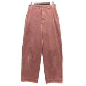 パラスパレス Pallas Palace コーデュロイ ワイド パンツ 2022SS  