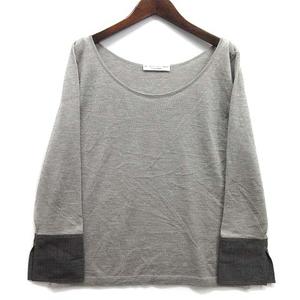 BRUNELLO CUCINELLI カシミヤ シルク ニット セーター グレー