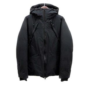 ハレ HARE ダウンジャケット フード付き コットン ナイロン ブラック 