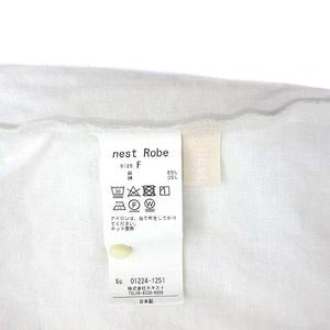 ネストローブ nest Robe WIFE＆HUSBAND チャーチドレス ロング シャツ 