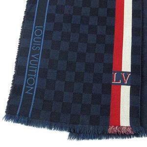 ルイヴィトン LOUIS VUITTON ダミエ エシャルプ メサジェ マフラー