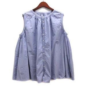 ネストローブ nest Robe コットン リネン 近江晒し ノースリーブ 