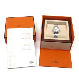 エルメス HERMES クリッパー デイト クォーツ 腕時計 CP1.310 レディース
