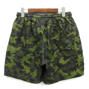 ナイキ NIKE フロウ カモ ウーブン ショートパンツ 迷彩 カモフラ CE SHORT WVN FLOW CJ4551-331 グリーン 緑 M メンズ
