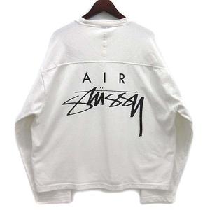 ナイキ NIKE ステューシー STUSSY ドライフィット メッシュ ジャージー シャツ 長袖 DRI FIT MESH JERSEY FJ9164-133 ホワイト 白 M メンズ