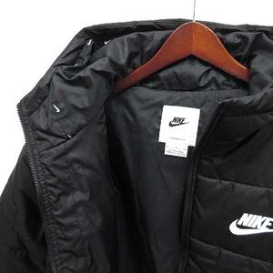 ナイキ NIKE レペル サーマルフィット ビッグスウォッシュ クロップド パフ ジャケット ブラック 黒 M DJ6996-010 レディース