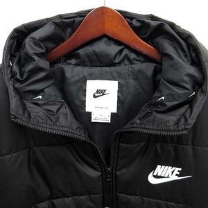 ナイキ NIKE レペル サーマルフィット ビッグスウォッシュ クロップド パフ ジャケット ブラック 黒 M DJ6996-010 レディース