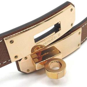 エルメス HERMES ベルト ケリー 18 ヴォーエプソン ゴールド ピンク  