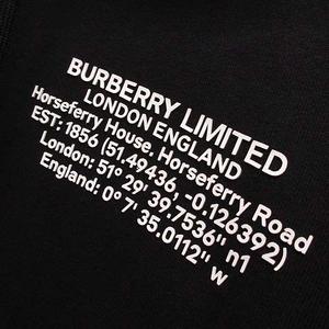 バーバリー BURBERRY LONDON ENGLAND スウェット パーカー プルオーバー ALLEN HOODIE ブラック 黒 ☆AA★ メンズ