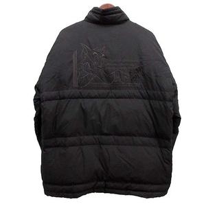 グリーンクラブ GREEN CLUBS トムとジェリー ダウンジャケット 刺繍 ブラック 黒 4 メンズ