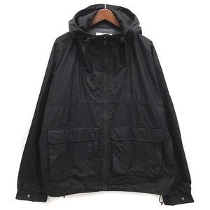 アーバンリサーチ サニーレーベル URBAN RESEARCH Sonny Label ショート フード パーカー ナイロン ブラック 黒 M LA26-17S001 メンズ