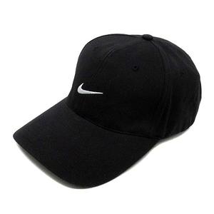 ナイキ NIKE 00s 銀タグ ロゴ キャップ 帽子 コットン ブラック 黒 592726 メンズ レディース