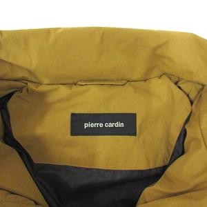 ピエールカルダン Pierre Cardin スタンドカラー ダウンジャケット 袖リブ マスタード M メンズ