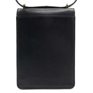 バーバリー BURBERRY ロビンバッグ TBロゴ ミニ ショルダーバッグ レザー ブラック ゴールド ☆AA★ メンズ レディース