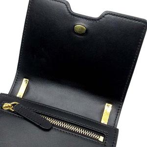 バーバリー BURBERRY ロビンバッグ TBロゴ ミニ ショルダーバッグ レザー ブラック ゴールド ☆AA★ メンズ レディース