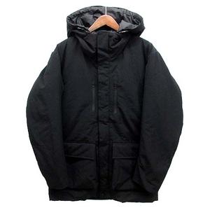 ビームスライツ BEAMS Lights フーデット ダウン ジャケット ジップアップ ブラック 黒 L メンズ