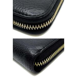 プラダ PRADA レザー ラウンドファスナー 長財布 1ML506 ブラック 黒 メンズ レディース