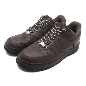 ナイキ NIKE シュプリーム Supreme エアフォースワン AIR FORCE 1 LOW スニーカー CU9225-200 バロックブラウン 28cm ☆AA★ メンズ