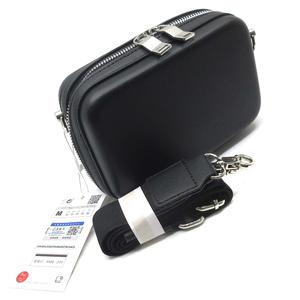 未使用品 ザラ ZARA クロスボディバッグ カメラバッグ ショルダーバッグ 黒 ブラック レディース