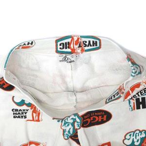 ヒステリックグラマー HYSTERIC GLAMOUR TURN TI ON柄 スウェットパンツ オフホワイト S 02203CP04 メンズ