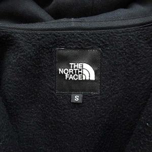 ザノースフェイス THE NORTH FACE スクエアロゴ フルジップ パーカー スウェット 裏起毛 Square Logo FullZip NT61836 ブラック 黒 S メンズ