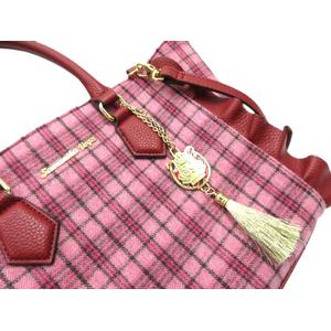 サマンサベガ Samantha Vega 美品 17AW チェックフラッター トート 