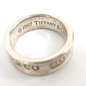 ティファニー TIFFANY & CO. リング 指輪 ナロー 1837 シルバー
