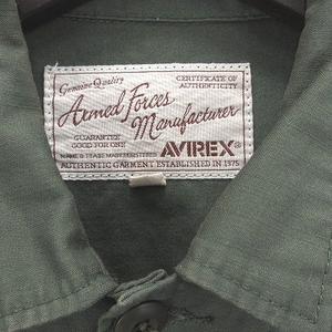 アヴィレックス AVIREX パッチドバックサテン BDU ジャケット 