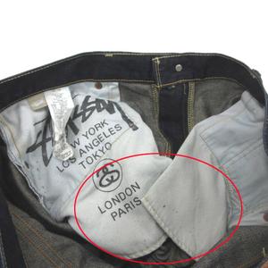 ステューシー STUSSY × リーバイス Levi's SS505 デニムパンツ