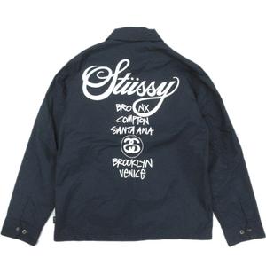STUSSY/ステューシー WORLD TOURコーチジャケット【送料込み】 ステューシー STUSSY World Tour coach jacket コーチジャケット
