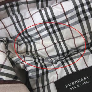 バーバリー　ブラックレーベル　ウールピーコート　サイズM　シャドーノバチェック バーバリーブラックレーベル BURBERRY BLACK LABEL ウール