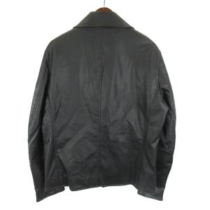 ユニクロ Uniqlo ライダース ジャケット ダブル フェイクレザー 中綿 無地 L 黒 ブラック Oim メンズ 016 ベクトルパーク