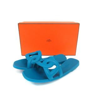 エルメス HERMES アロハ サンダル フラット 201157Z ラバー 36