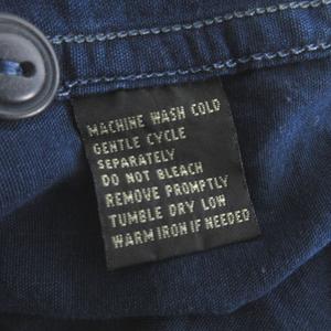 ダブルアールエル RRL デニムシャツ ハーフボタン プルオーバー 長袖