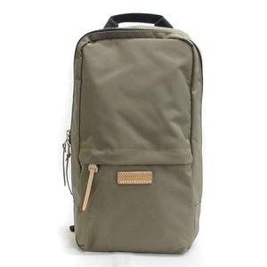 マッキントッシュフィロソフィー Mackintosh Philosophy 美品 アソール ボディバッグ 斜めがけ ロゴ ナイロン ベージュ 鞄 メンズ レディース 016 ベクトルパーク
