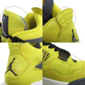 Air Jordan 4 イエロー ハイカットシューズ エアジョーダン4 ツアーイエロー NIKE AIR JORDAN 4 TOUR YELLOW