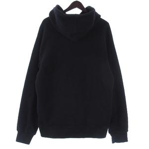 シュプリーム】18SS リバースフリース パーカー ブラック L