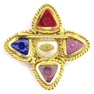 シャネル CHANEL◆ヴィンテージ ブローチ グリポア フェイクパール CHANEL シャネル ブローチ グリポア ガラス 26 フェイクパール