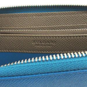 【新品未使用✨マン　ジップウォレット】ブルガリ　長財布　水色　販売証明書付き 楽天市場】ブルガリ 長財布 二つ折り ブルー 青 ブルガリ