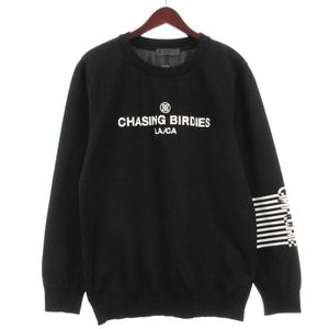 ジーフォアG/FORE ゴルフウェアトップス メンズ 長袖 グレーニット