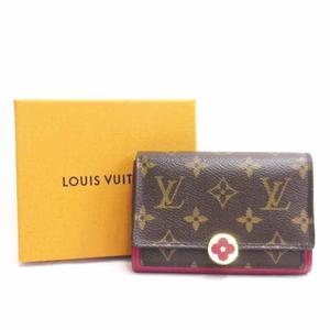 ルイ ヴィトン モノグラム ポルトフォイユ フロール コンパクト 2つ折